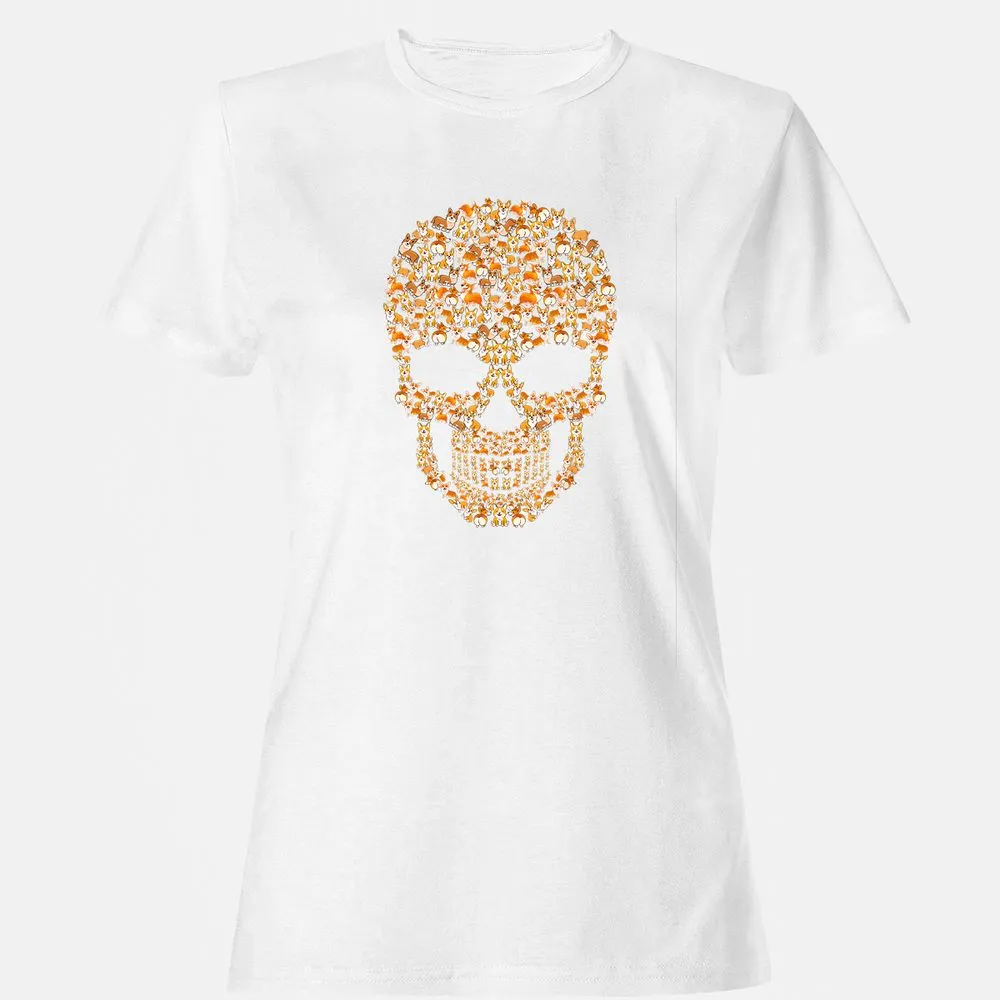 Women's T-Shirt - T7EZFMGA - White - 16
