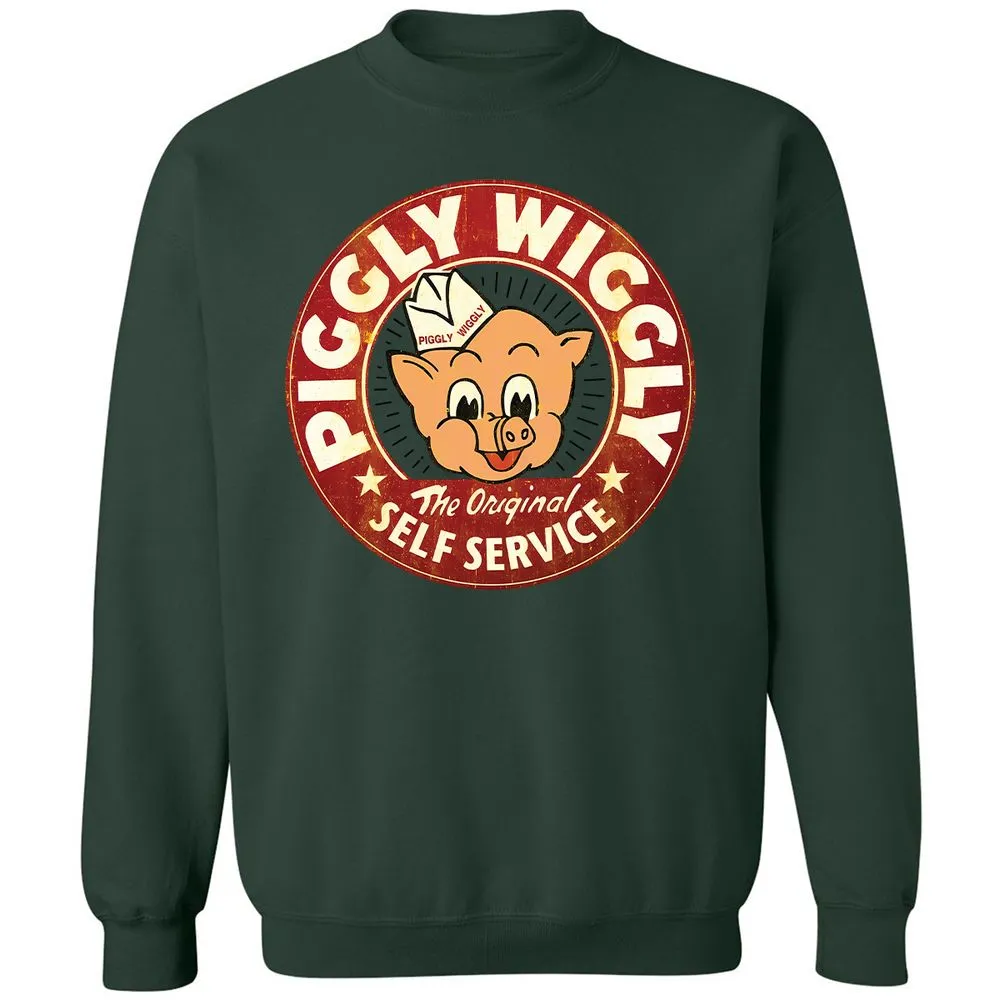 Classic Unisex Sweatshirt - LH272YV9 - Forest Green - 4