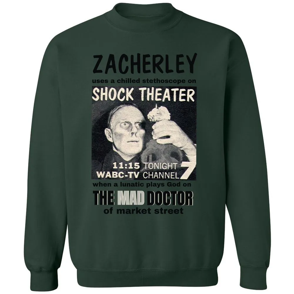 Classic Unisex Sweatshirt - UHBWFU1Y - Forest Green - 4