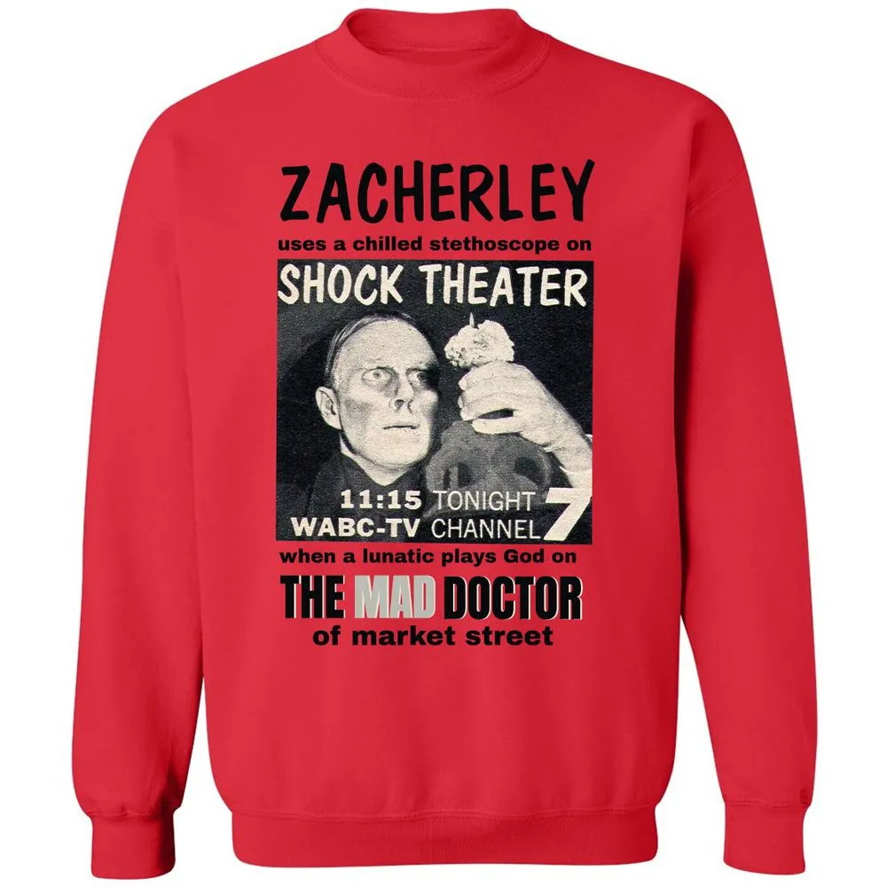Classic Unisex Sweatshirt - UHBWFU1Y - Red - 5