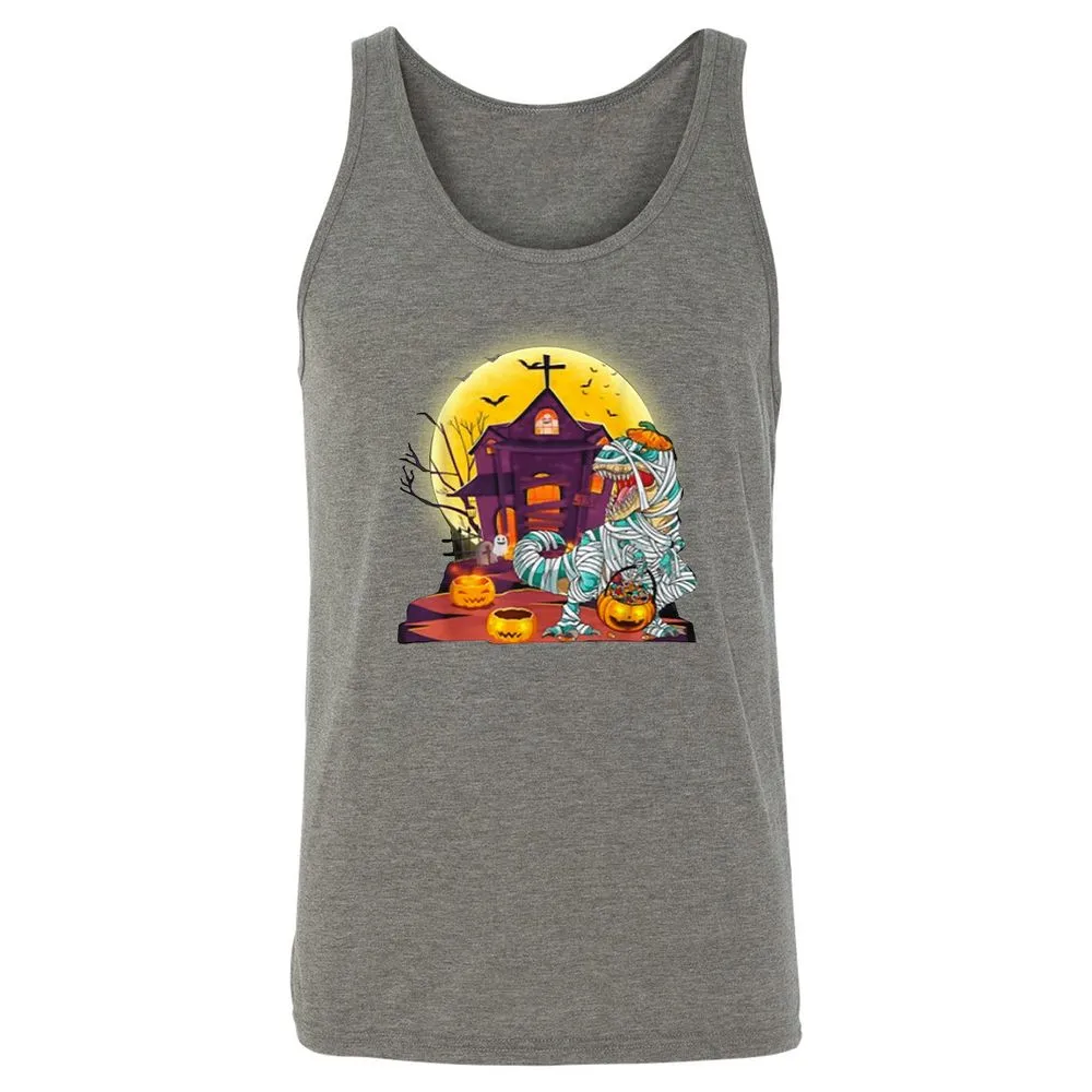 Unisex Jersey Tank - 7U8G3ZLY - Grey Triblend - 8