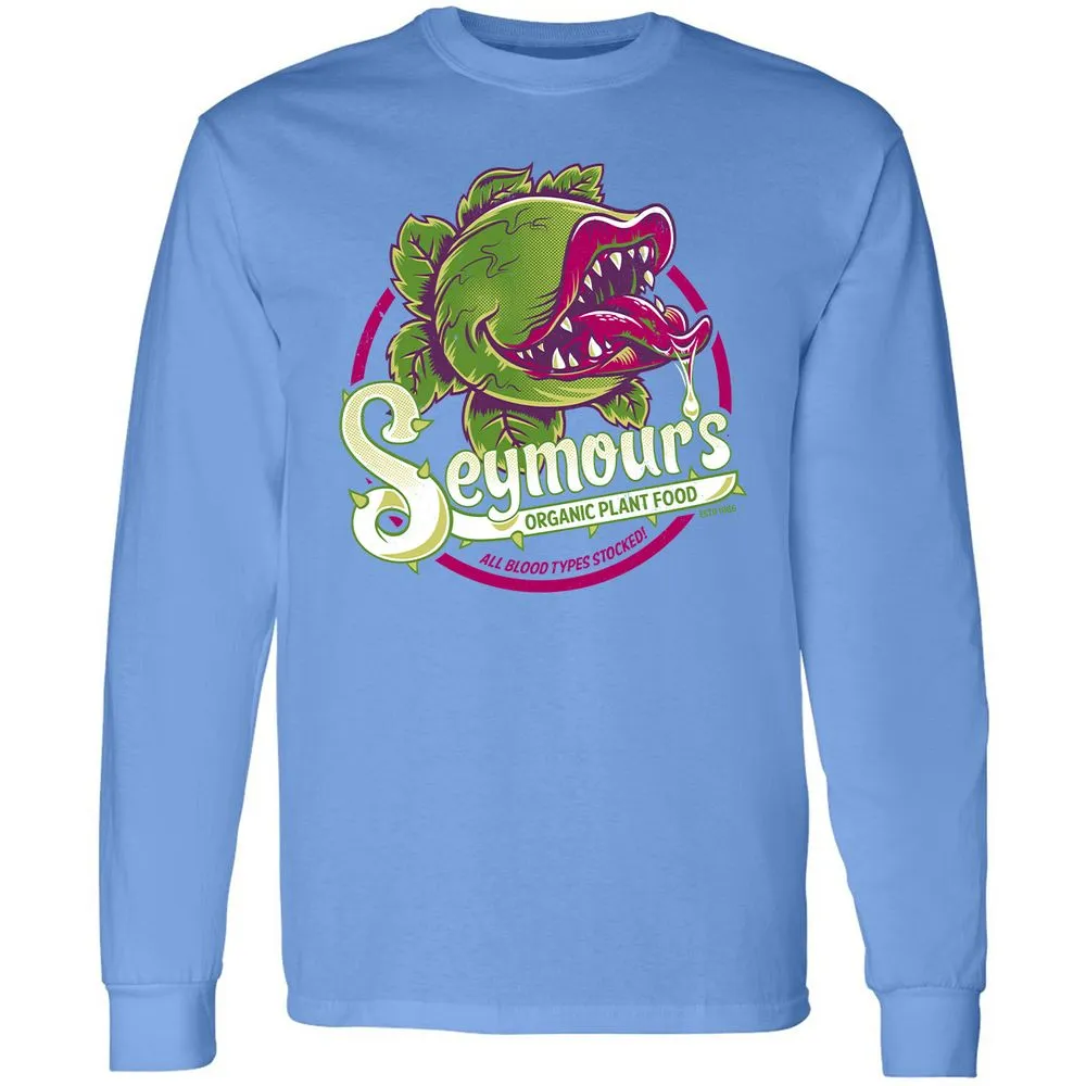 Long Sleeve T-Shirt - 8J6KKRB2 - Carolina Blue - 12
