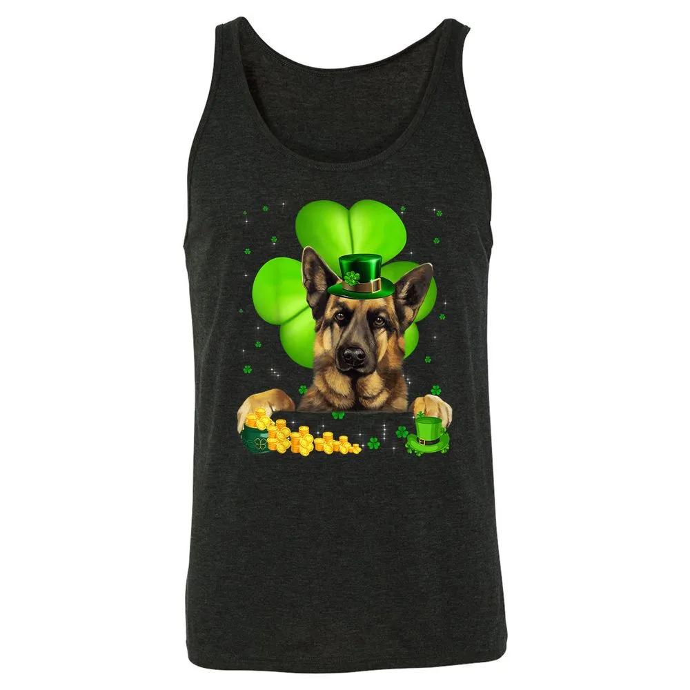 Unisex Jersey Tank - M9E5EQUD - Charcoal Black Triblend - 5