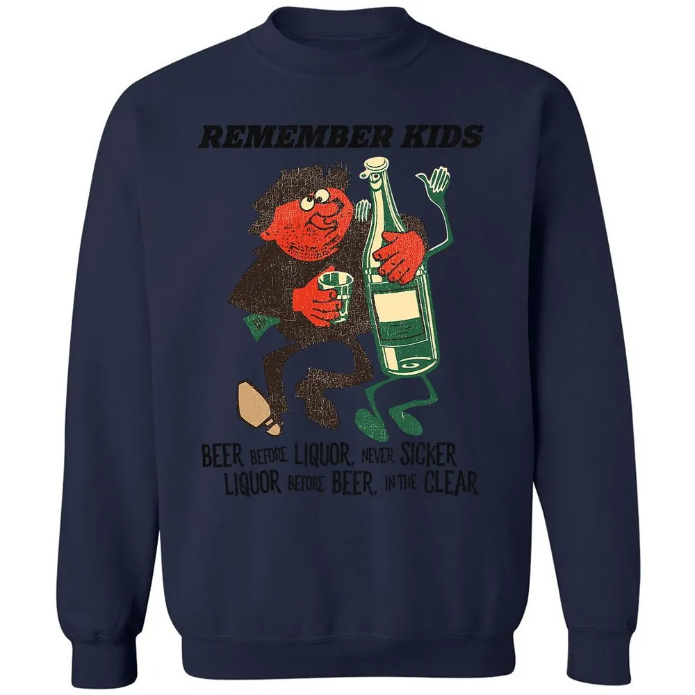 Classic Unisex Sweatshirt - WKAMKYR7 - Navy - 8
