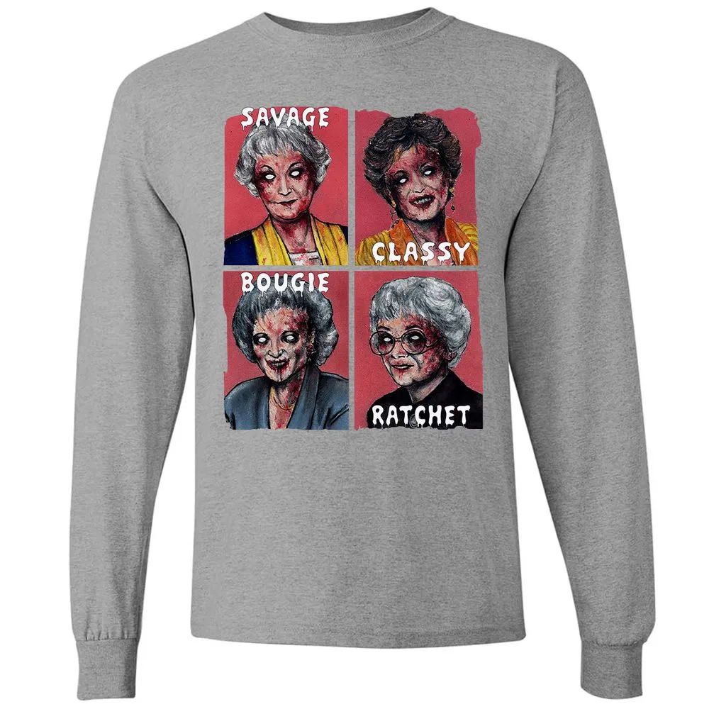 Long Sleeve T-Shirt - GCRFT8ZS - Graphite Heather - 6