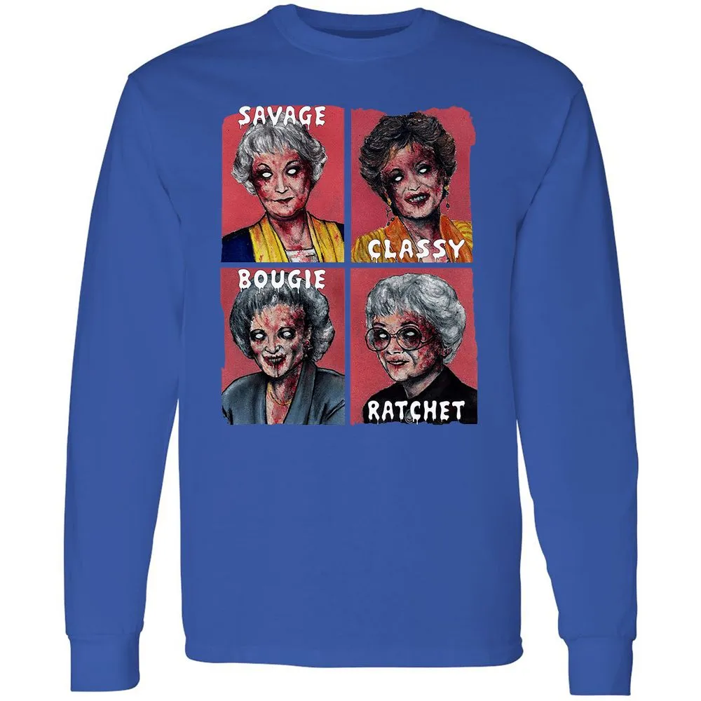 Long Sleeve T-Shirt - GCRFT8ZS - Royal - 8