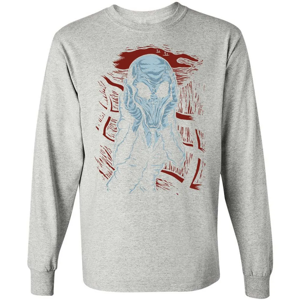 Long Sleeve T-Shirt - 5DBD1R26 - Ash - 7