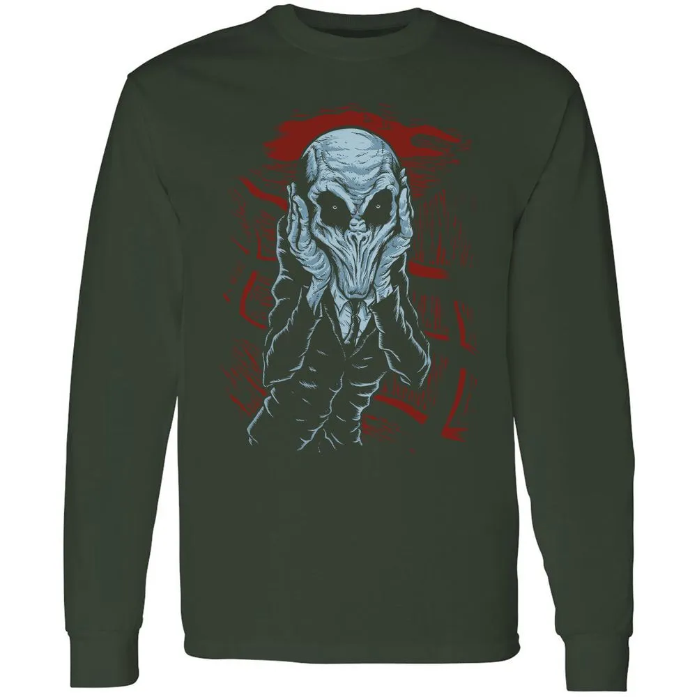 Long Sleeve T-Shirt - 5DBD1R26 - Forest Green - 4