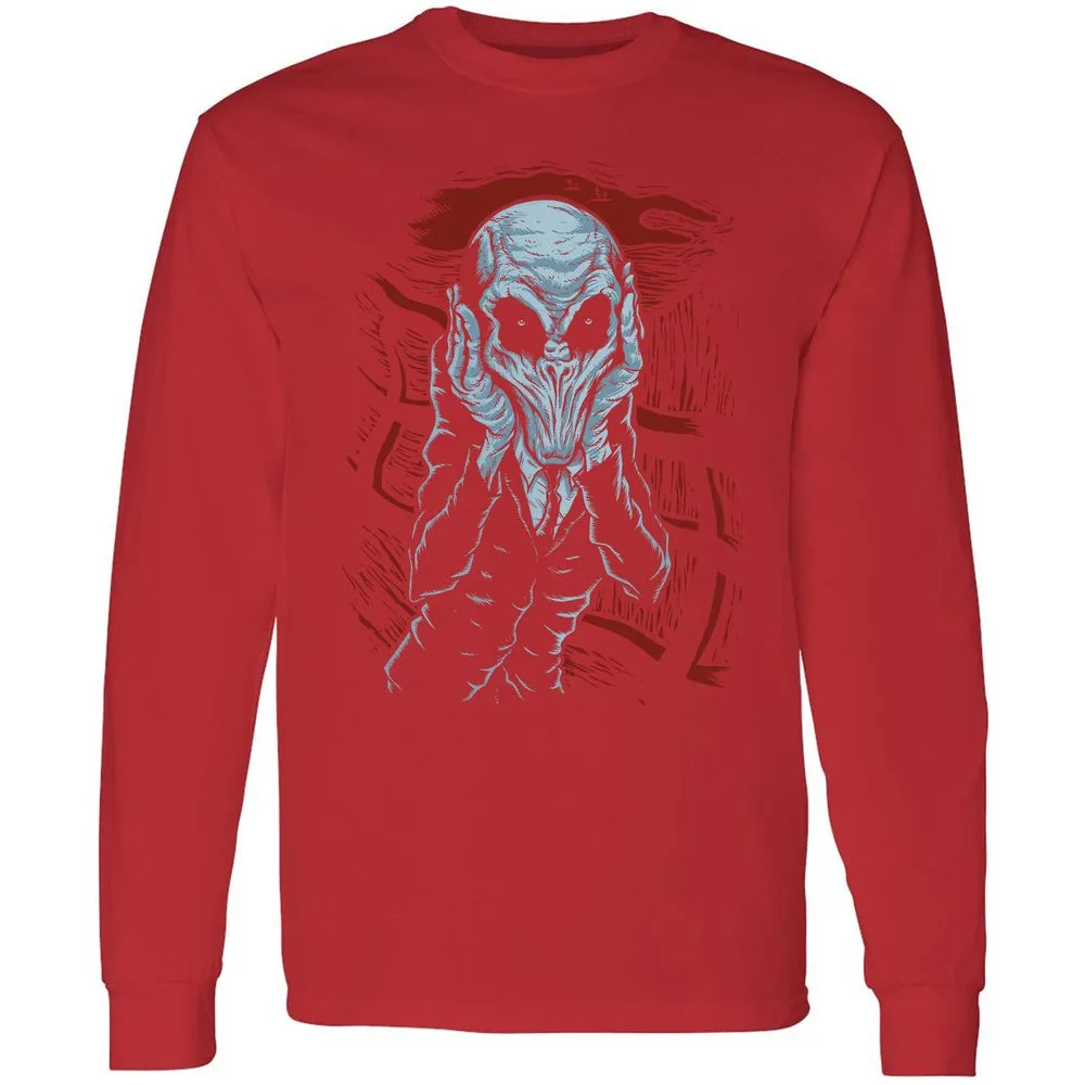 Long Sleeve T-Shirt - 5DBD1R26 - Red - 14