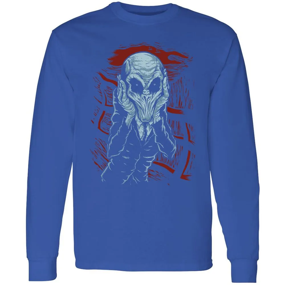 Long Sleeve T-Shirt - 5DBD1R26 - Royal - 8
