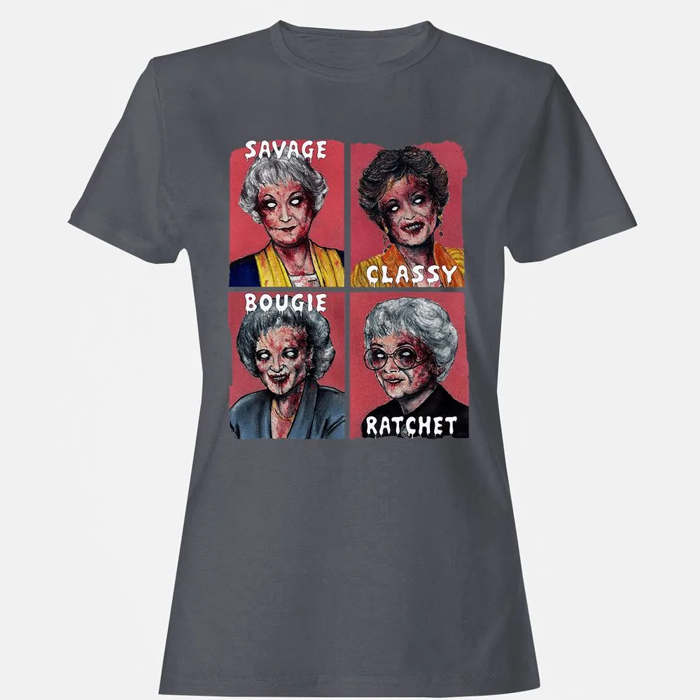 Women's T-Shirt - G9UMJP7W - Dark Heather - 5