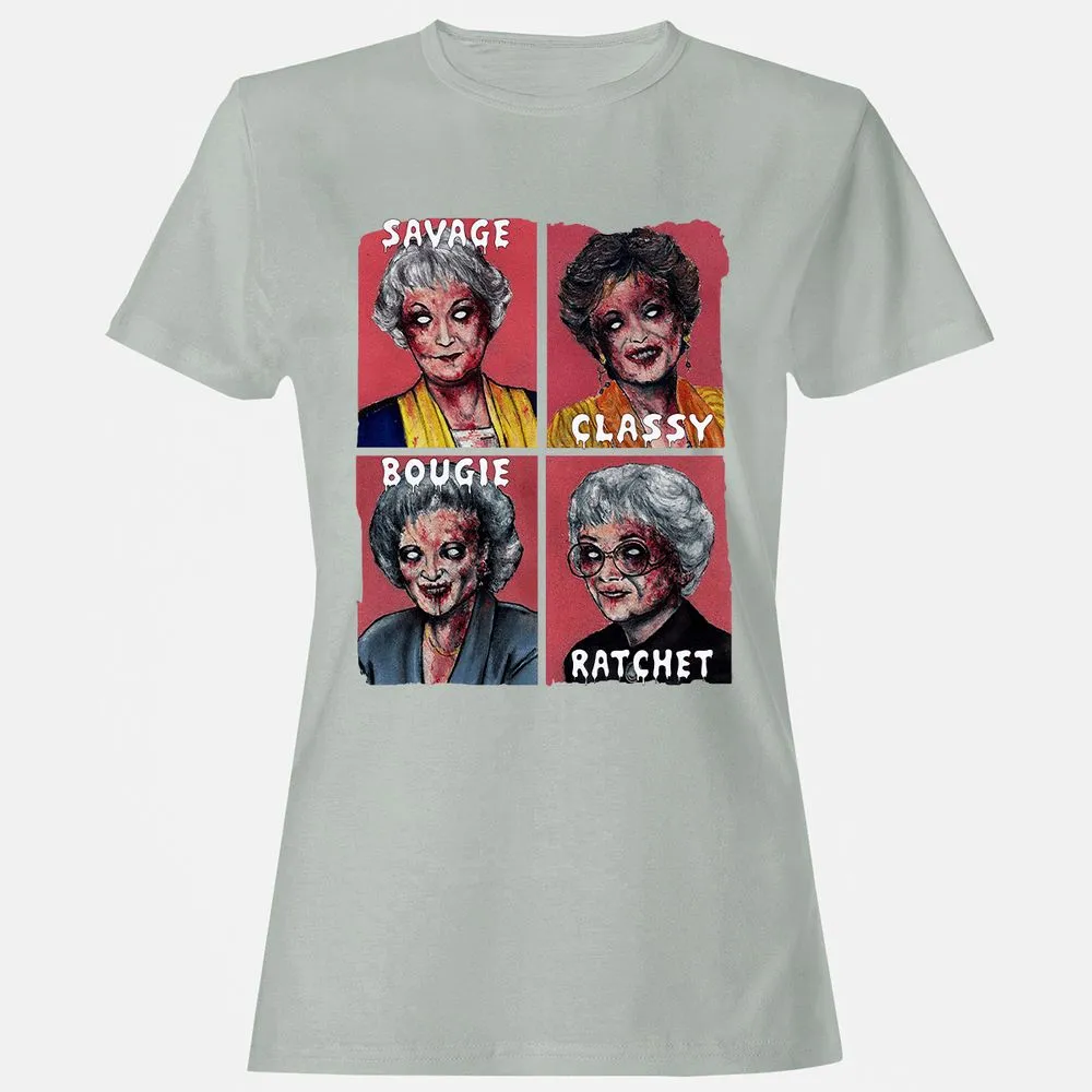 Women's T-Shirt - G9UMJP7W - Ash - 2