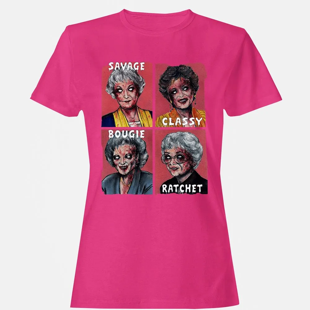 Women's T-Shirt - G9UMJP7W - Heliconia - 6