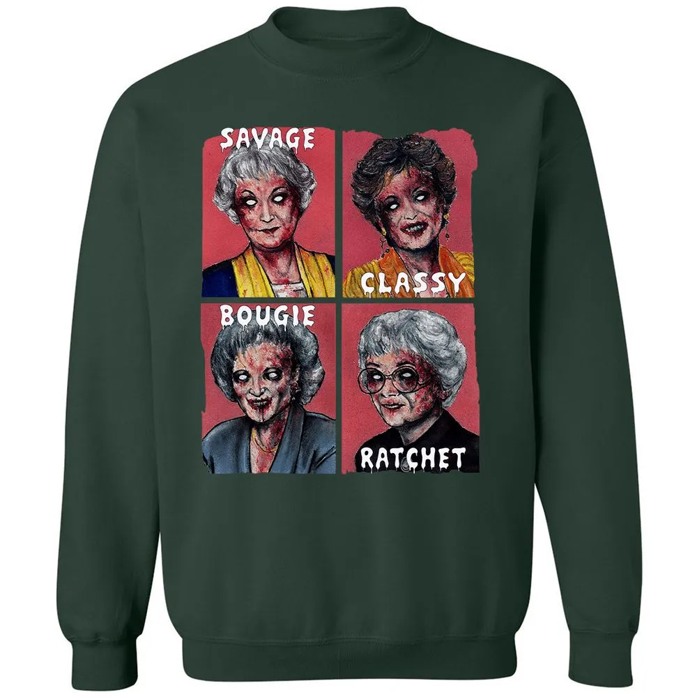 Classic Unisex Sweatshirt - FAMKX5HH - Forest Green - 4