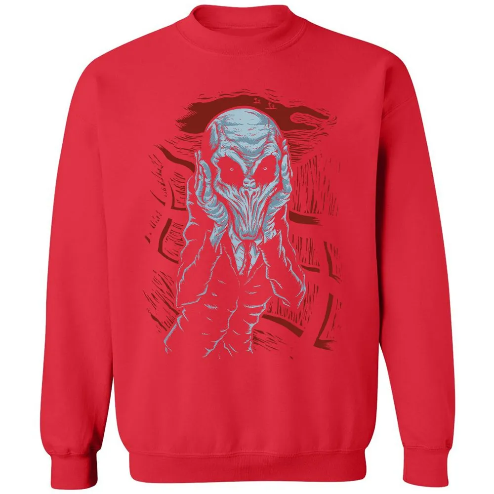 Classic Unisex Sweatshirt - WBZ16K6R - Red - 5