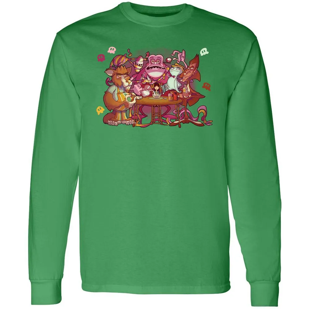 Long Sleeve T-Shirt - YX1ZZWXK - Irish Green - 10