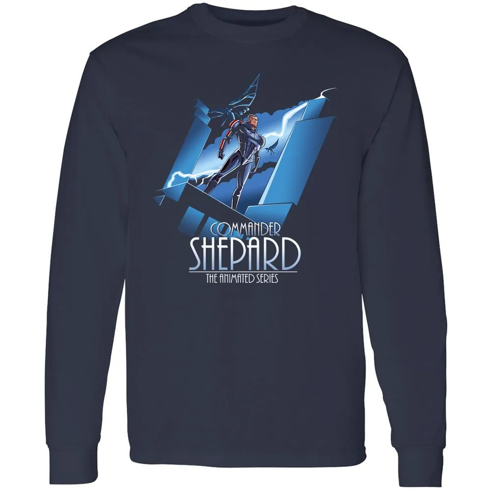 Long Sleeve T-Shirt - YMRS1DDF - Navy - 2