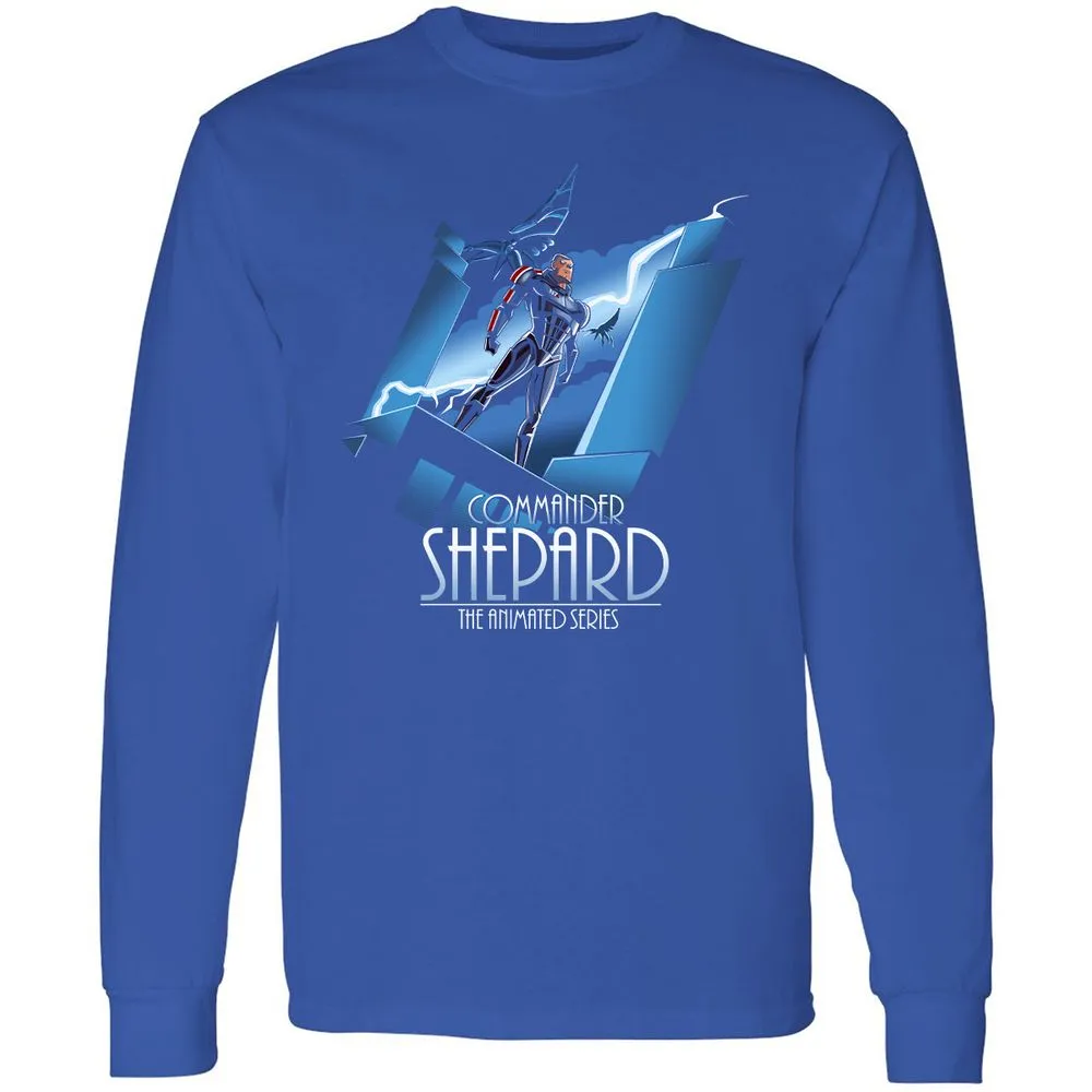 Long Sleeve T-Shirt - YMRS1DDF - Royal - 8