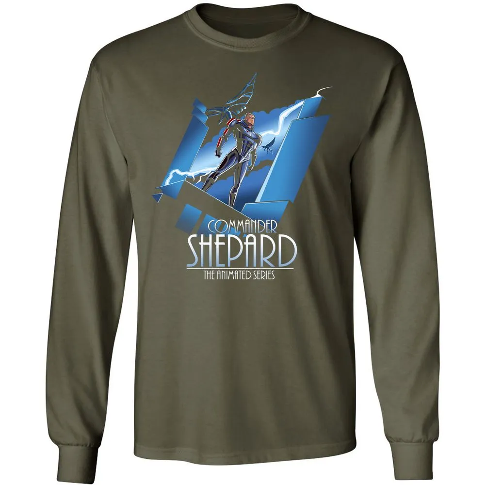 Long Sleeve T-Shirt - YMRS1DDF - Military Green - 16