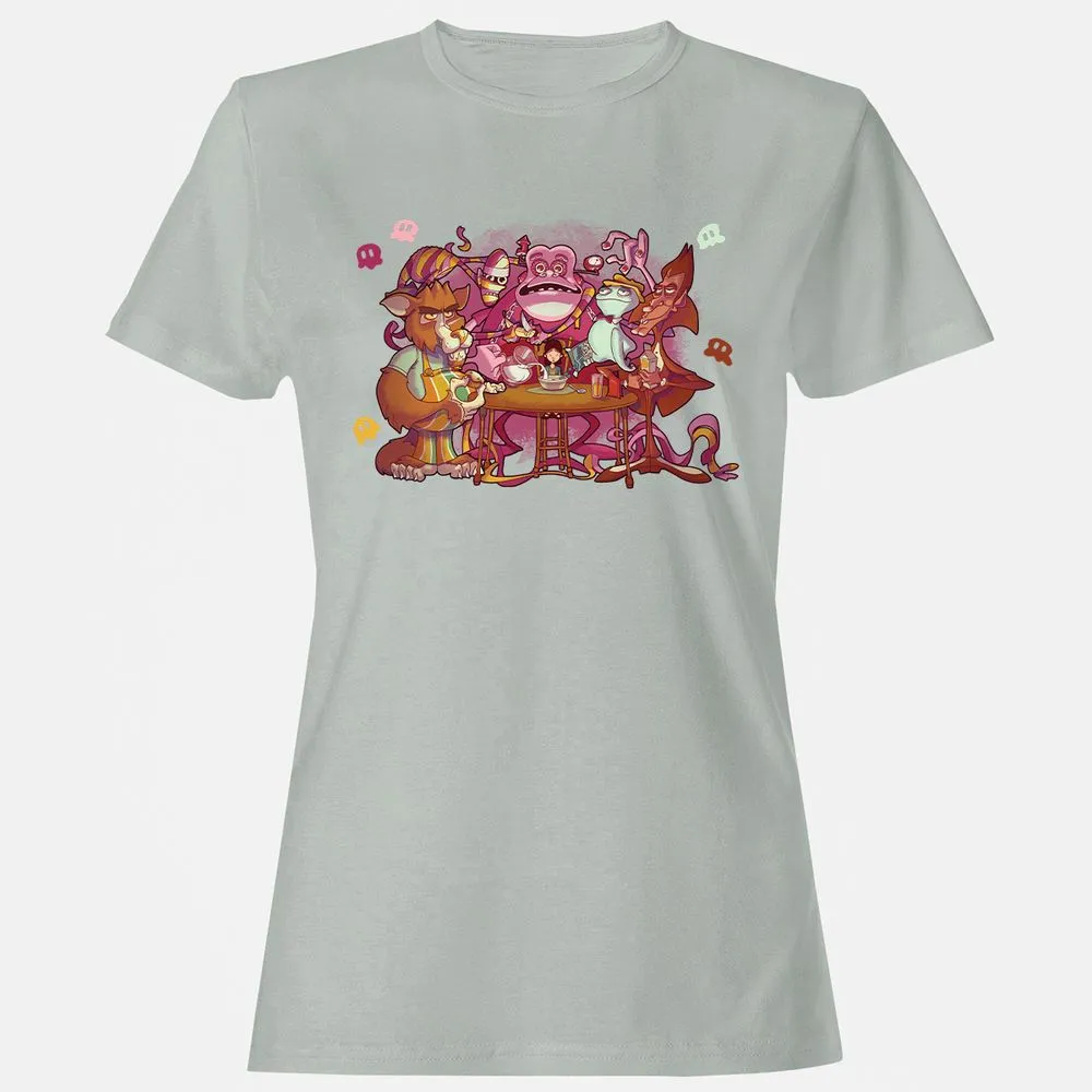 Women's T-Shirt - 6UNFGCMZ - Ash - 2