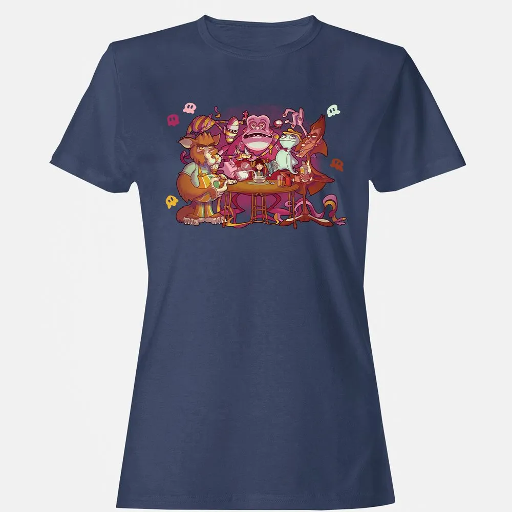 Women's T-Shirt - 6UNFGCMZ - Navy - 10