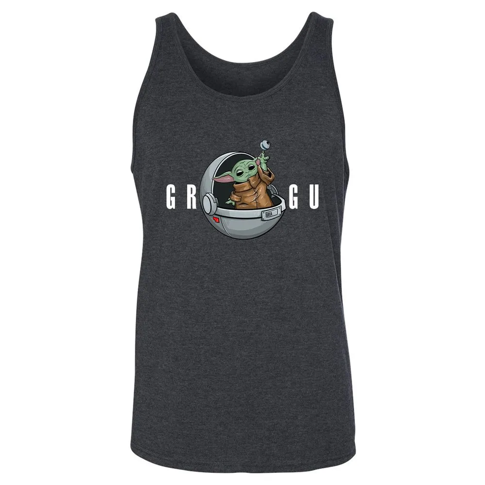 Unisex Jersey Tank - ETTTHLQC - Dark Grey Heather - 6