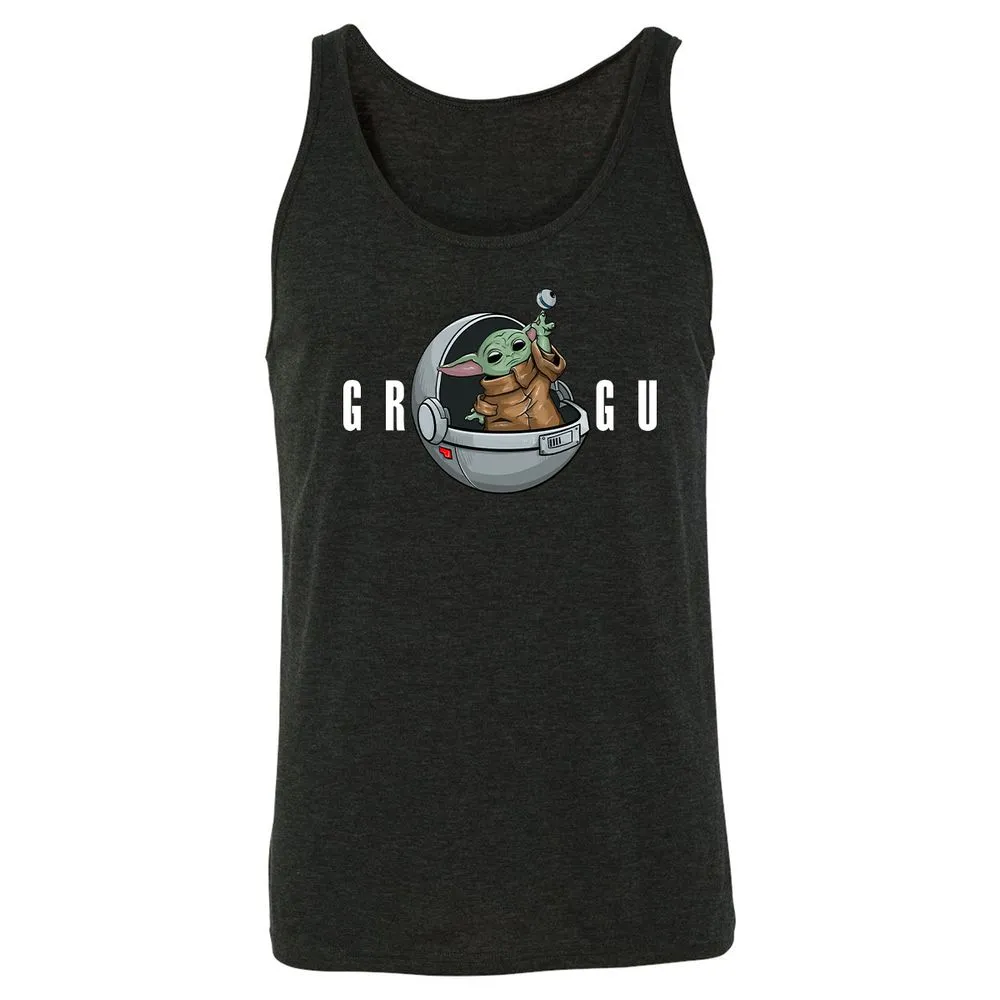 Unisex Jersey Tank - ETTTHLQC - Charcoal Black Triblend - 5