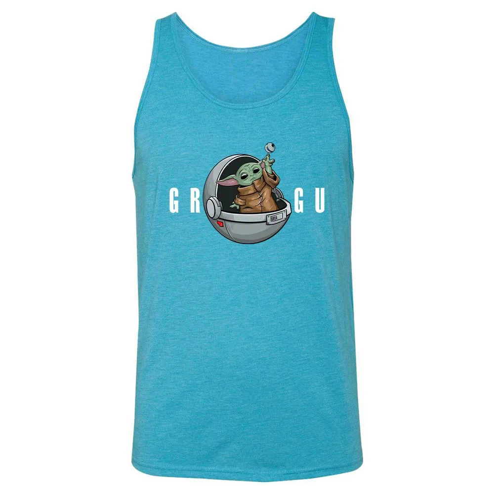 Unisex Jersey Tank - ETTTHLQC - Aqua Triblend - 3