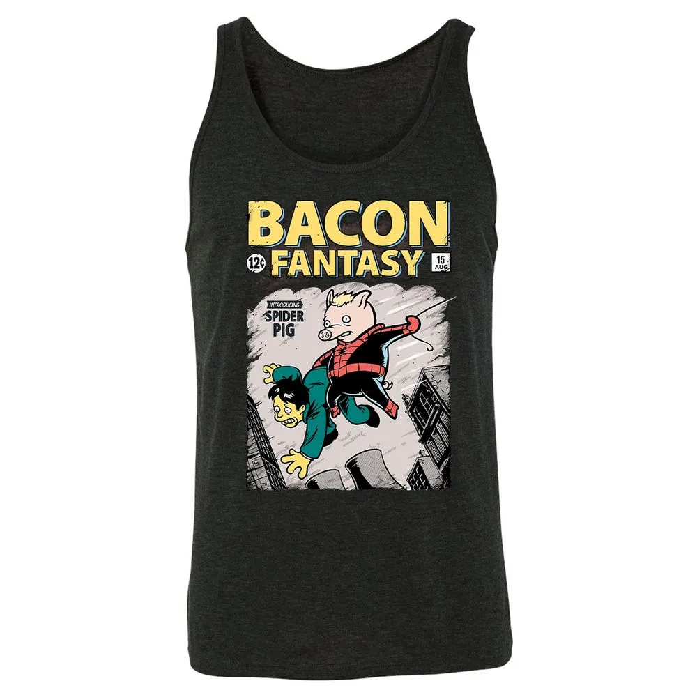 Unisex Jersey Tank - E6S62BST - Charcoal Black Triblend - 5
