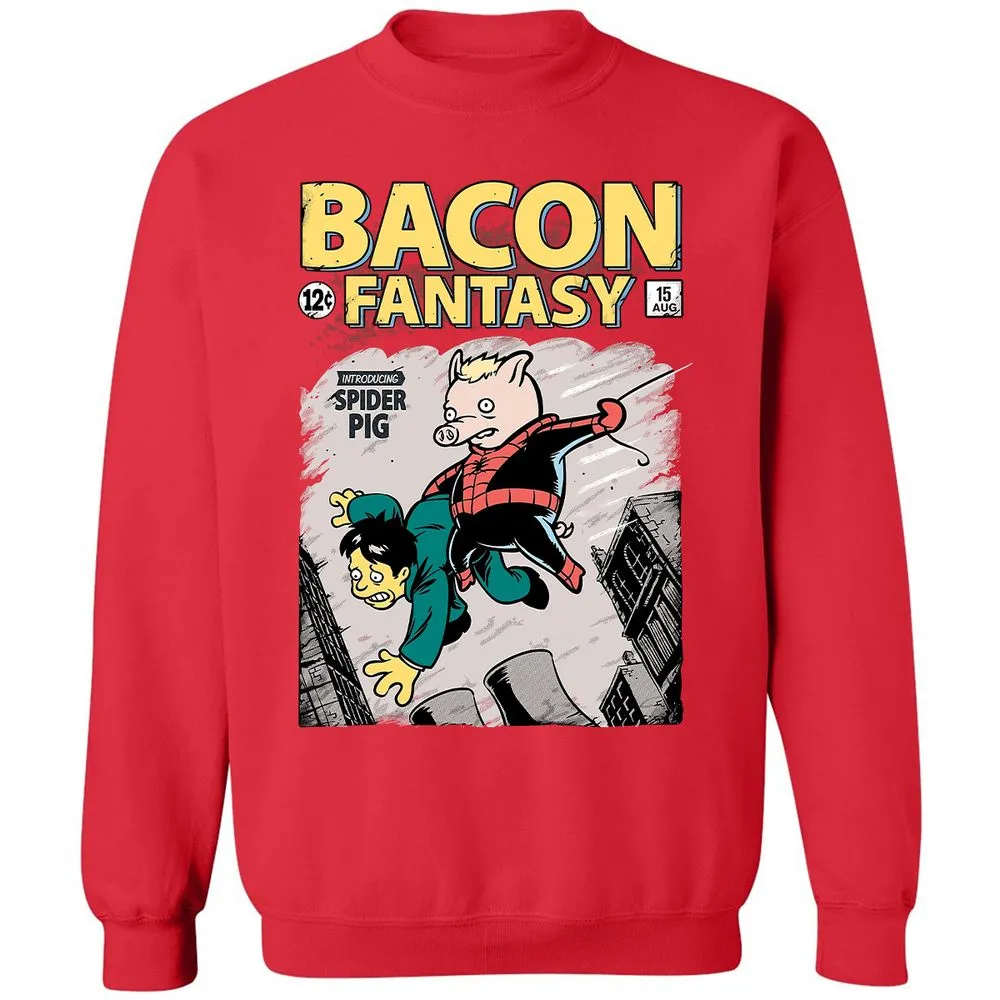Classic Unisex Sweatshirt - LML68FZY - Red - 5
