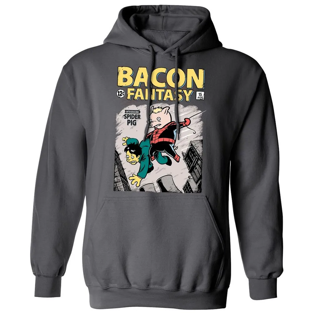 Classic Unisex Hoodie - NTSJF5RT - Charcoal - 7