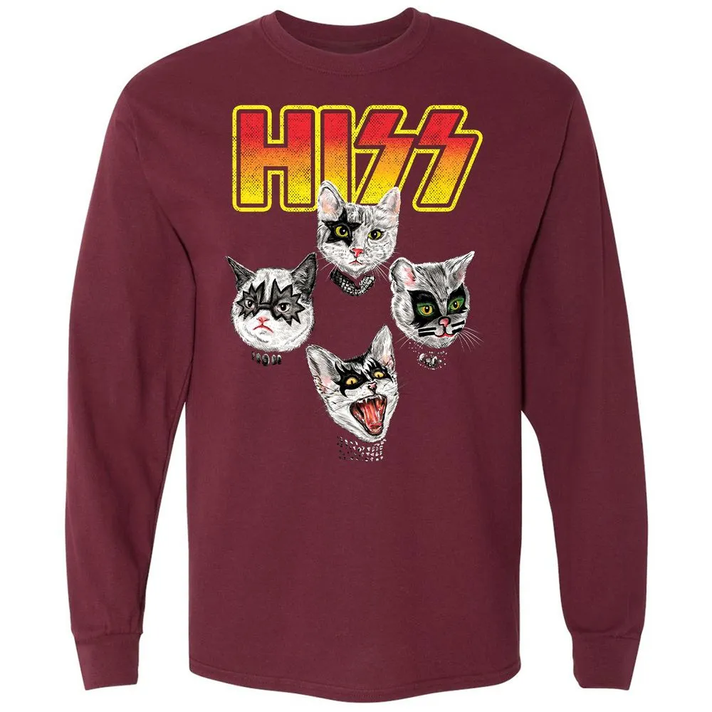 Long Sleeve T-Shirt - LCUJC2JZ - Maroon - 11