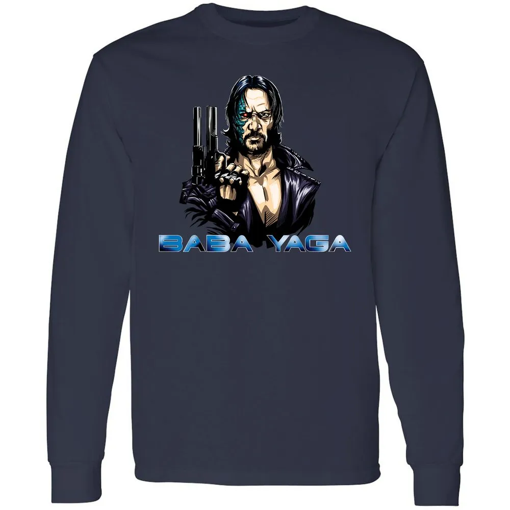 Long Sleeve T-Shirt - 24HVA8C8 - Navy - 2