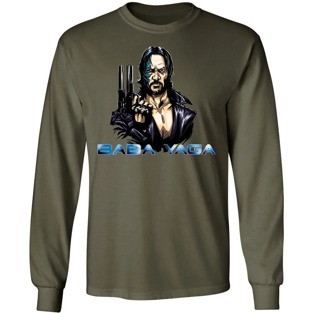 Long Sleeve T-Shirt - 24HVA8C8 - Military Green - 16