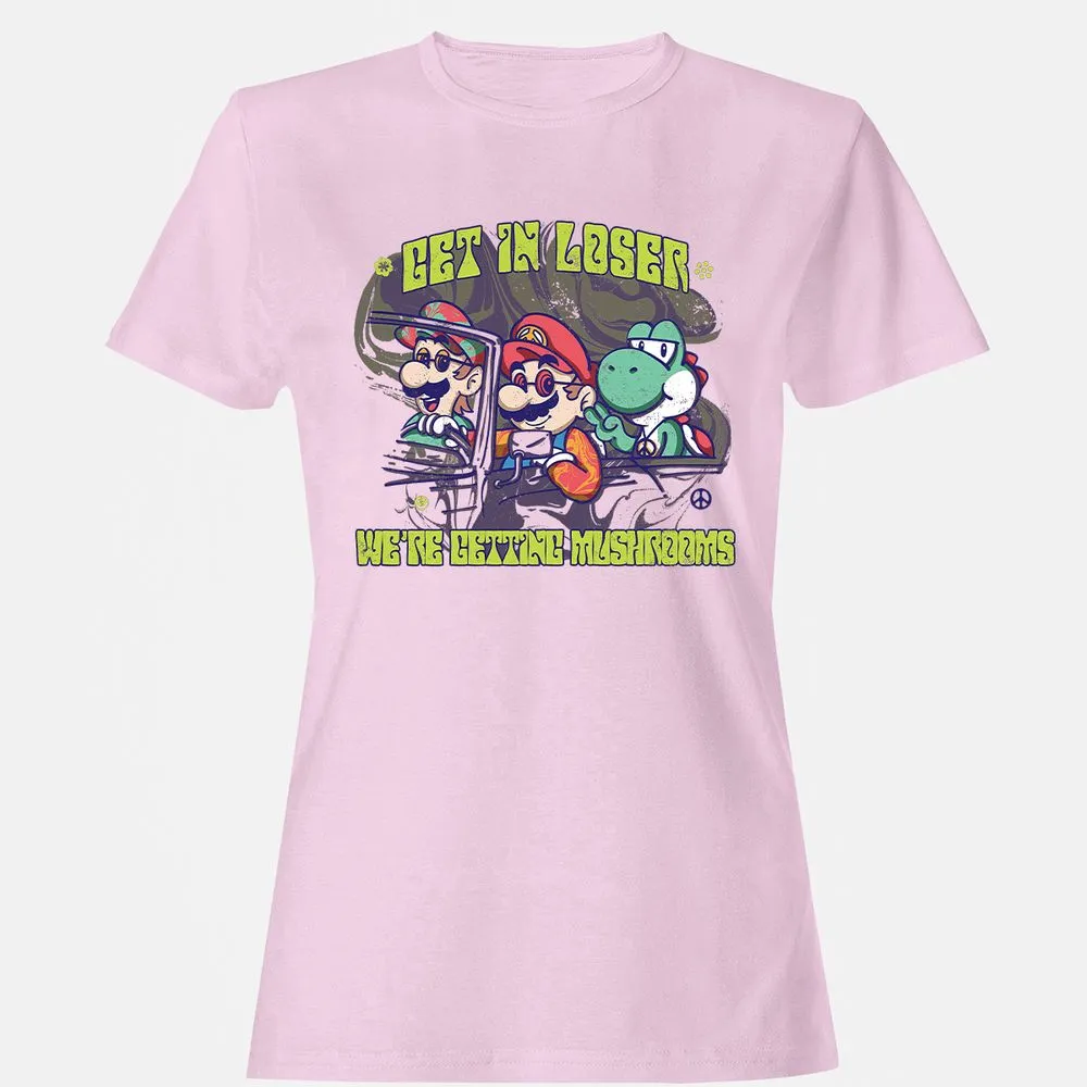 Women's T-Shirt - XHUJWZJQ - Light Pink - 9