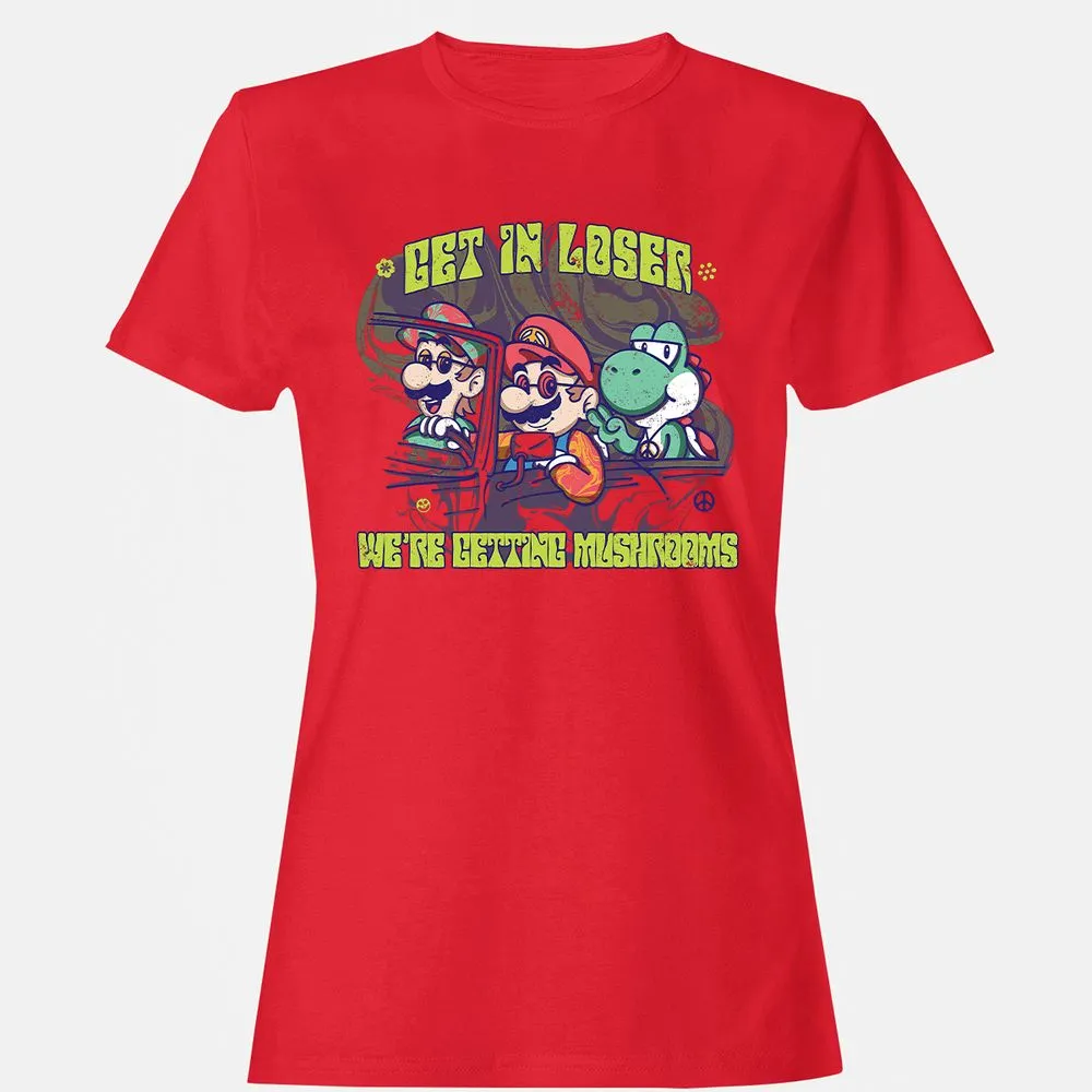 Women's T-Shirt - XHUJWZJQ - Red - 13