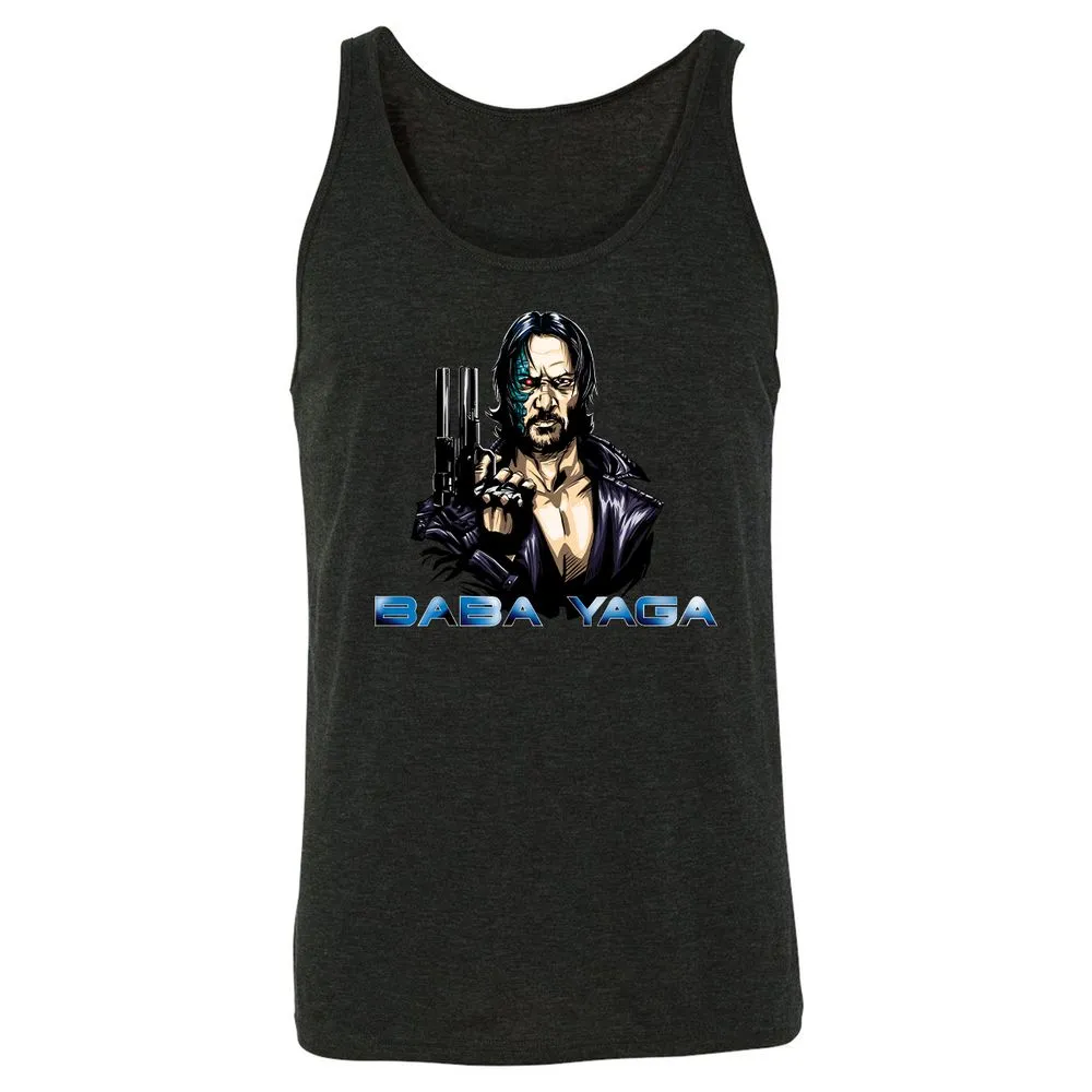 Unisex Jersey Tank - 29NNXETP - Charcoal Black Triblend - 5