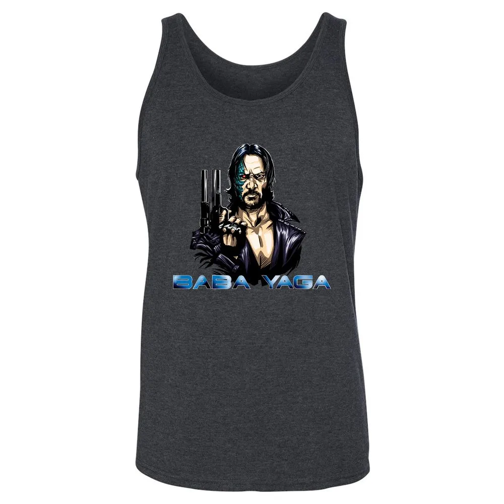 Unisex Jersey Tank - 29NNXETP - Dark Grey Heather - 6