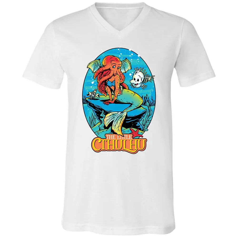 Unisex V-Neck T-Shirt - CA5GKM2L - White - 5