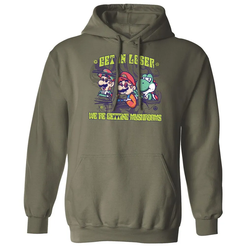 Classic Unisex Hoodie - J3UHHNPY - Military Green - 4