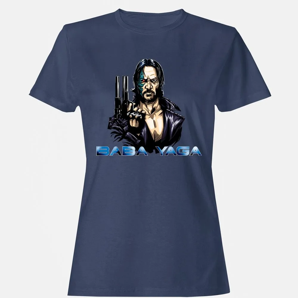 Women's T-Shirt - 4JQEEUAQ - Navy - 10