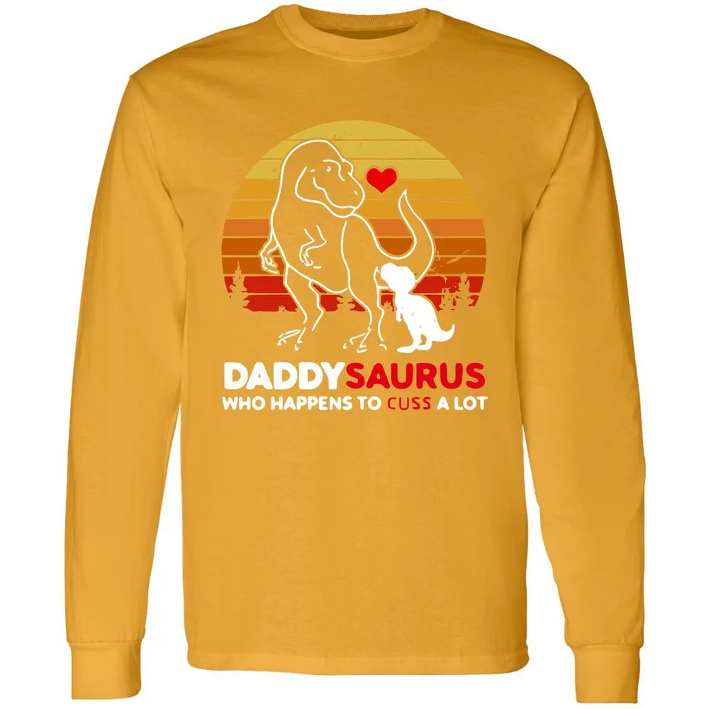 Long Sleeve T-Shirt - 9E4RKSBX - Gold - 9