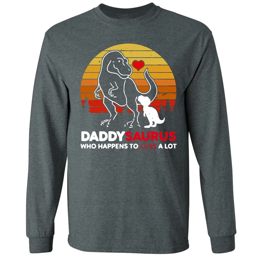 Long Sleeve T-Shirt - 9E4RKSBX - Dark Heather - 15