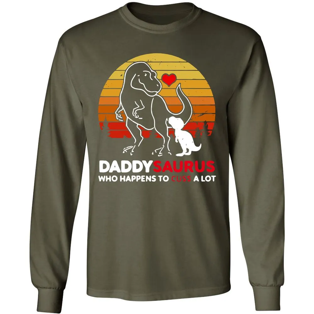 Long Sleeve T-Shirt - 9E4RKSBX - Military Green - 16