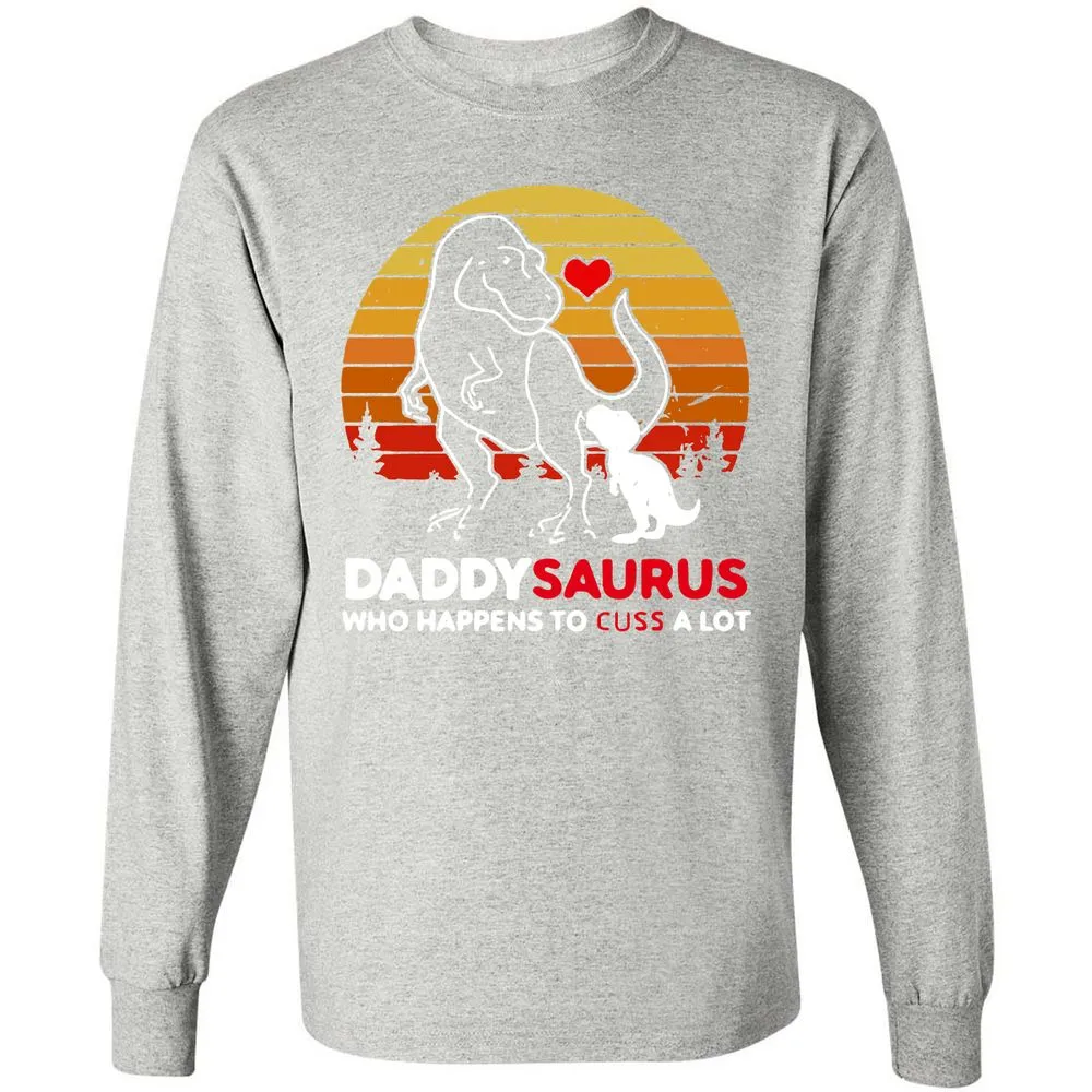 Long Sleeve T-Shirt - 9E4RKSBX - Ash - 7