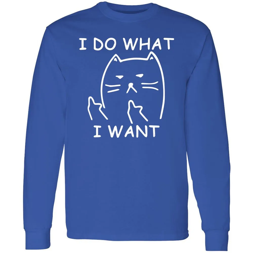 Long Sleeve T-Shirt - 4NSWUZDF - Royal - 8