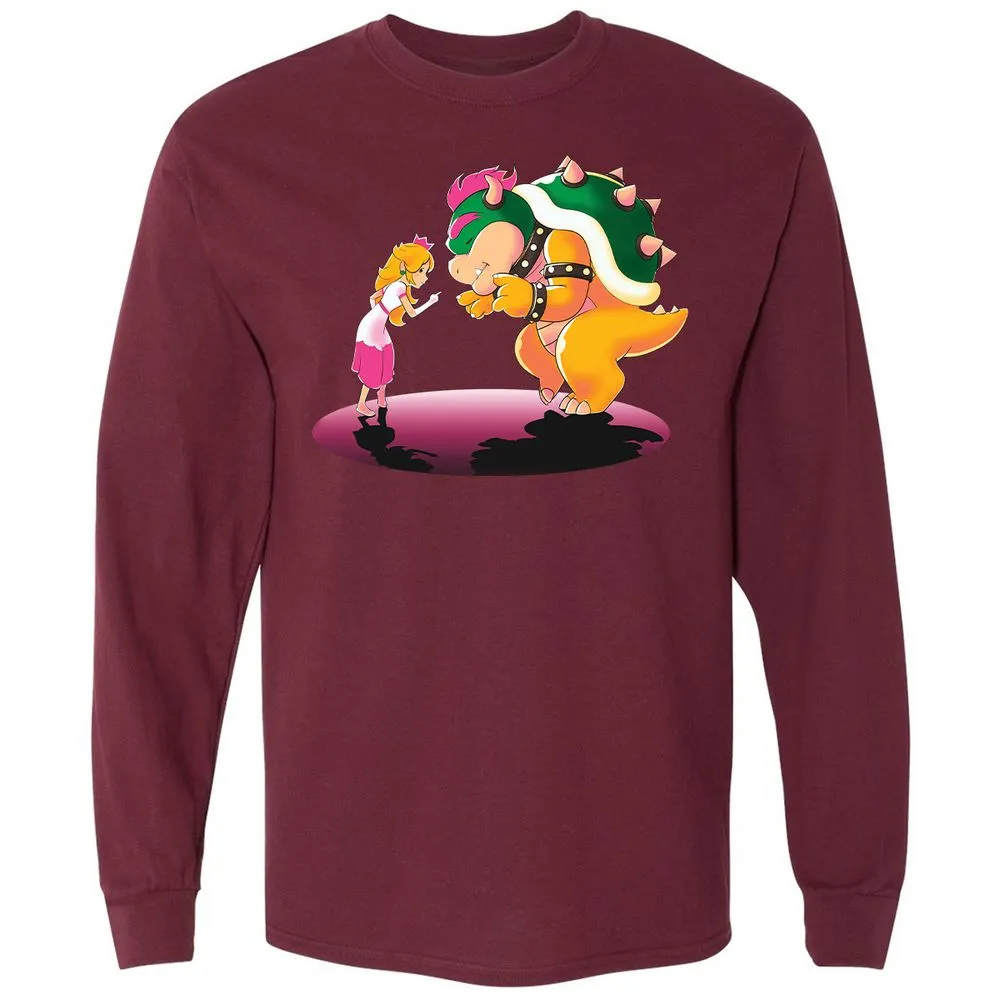 Long Sleeve T-Shirt - VV51Q629 - Maroon - 11