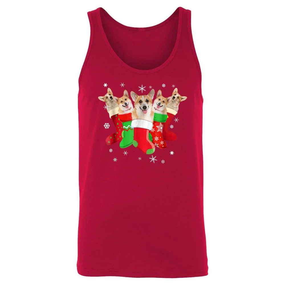 Unisex Jersey Tank - WDZ8YL6R - Red - 11