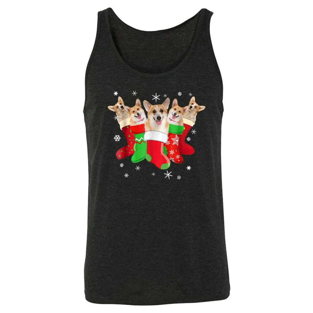 Unisex Jersey Tank - WDZ8YL6R - Charcoal Black Triblend - 5