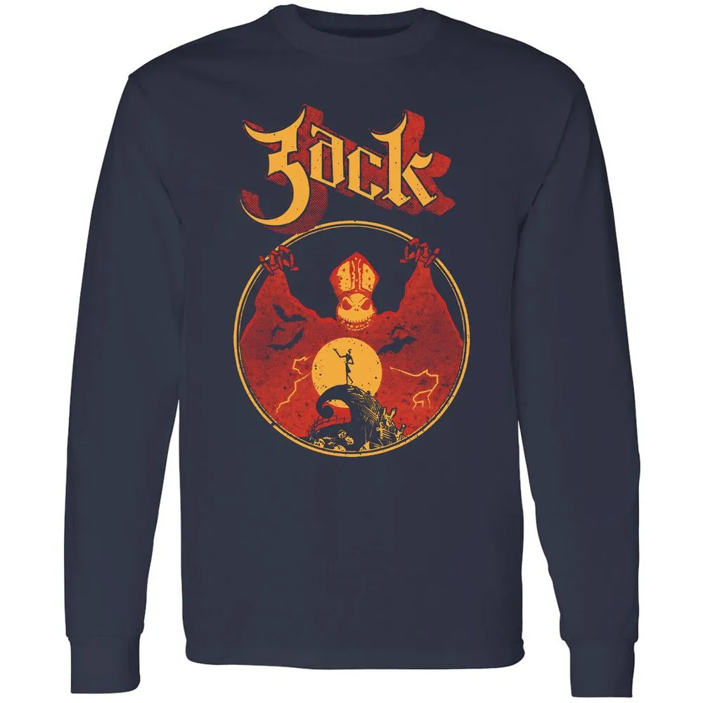 Long Sleeve T-Shirt - BSKUL4XL - Navy - 2